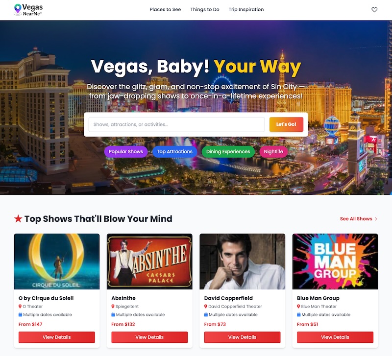 VegasNearMe screenshot