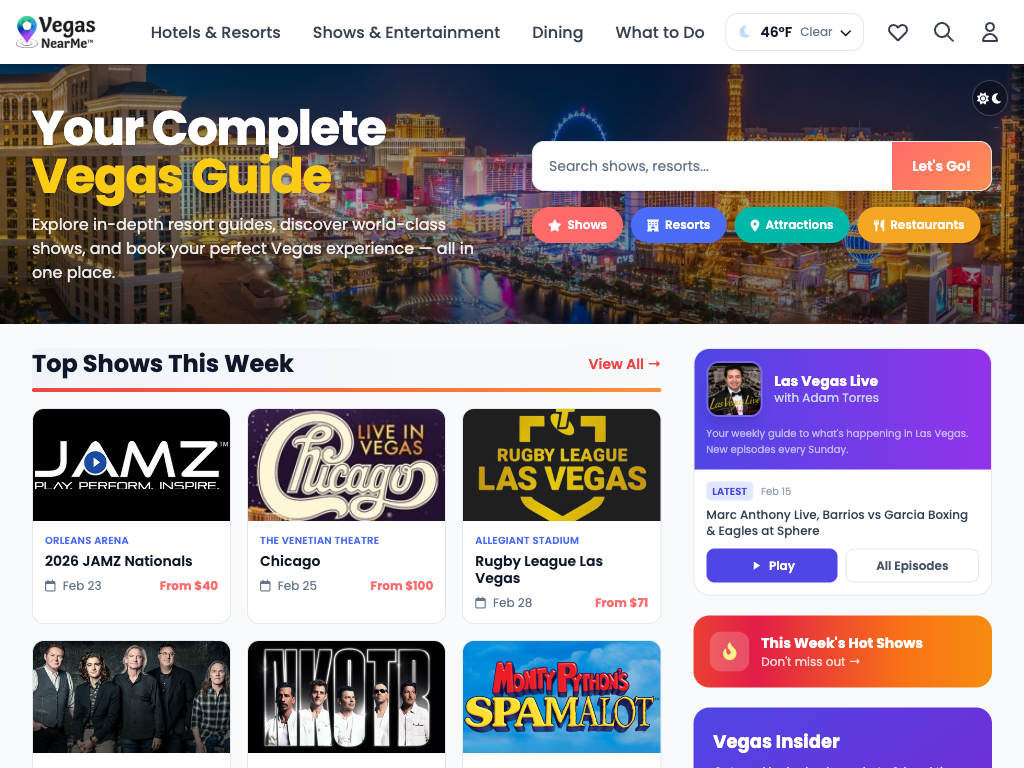 VegasNearMe screenshot